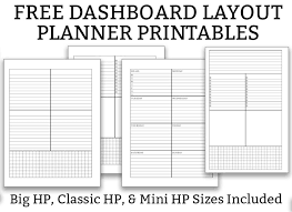 Do you run a small business or have a it goes to dropbox and then it says the page i am looking for does not exist. Free Dashboard Layout Planner Printables Free Weekly Planner Pages