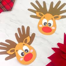 Download 15 Cute Christmas Handprint Crafts Hand And Footprint Art For Christmas PSD Mockup Templates