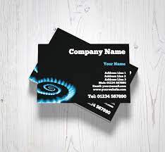 Business gas cards are credit cards designed to help small businesses save on fuel. Gas Fitter Business Cards Customise Online Plus Free Delivery Putty Print