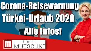 Schon bei der einreise in die türkei gibt es einiges zu beachten. Corona Reisewarnung Turkei Urlaub 14 Tage Quarantane Nach Ruckkehr Nach Deutschland Youtube