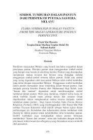 Itulah beberapa contoh pantun yang bisa kamu jadikan sebagai referensi. Https Ejournal Um Edu My Index Php Jpm Article Download 9702 6849 19547