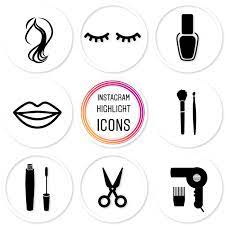 Beauty Themed Instagram Highlight Cover Icons By Waudle On Etsy Https Www Etsy Com Listing 585607682 Beau Instagram Highlight Icons Instagram Nails Instagram