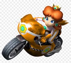 How to unlock everything in mario kart wii (characters, karts, & bikes). Mario Kart Wii Daisy Bike By Tonytoad22 D3dizdr Mario Kart 8 Deluxe Daisy Hd Png Download 900x753 541665 Pngfind