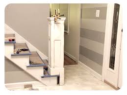 * 2nd christmas for the record books as mr. Newel Post Diy Diy Staircase Staircase Remodel Diy Stairs