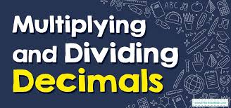 how to multiply and divide decimals free worksheet