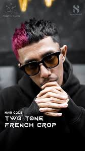 HAIRCOOLEST x PARTY AT EDEN , CROWN MODEL: [ TWO TONE FRENCH CROP ], MODEL  = Dhika Dongeng ( Screamer ), CODENAME = BLOODED GEMINI, ENGINEERED FOR =  Hyper Guttural_Combat, (Designation: Type-2.2 ...