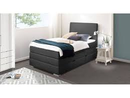 Single Boxspringbett 120x200 Cm In Taupe Mit Bettkasten Ivetta Betten De Chea Box Spring Bed Bedroom Storage Ideas For Clothes Small Space Storage Bedroom