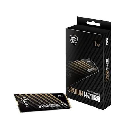 MSI SPATIUM M470 PRO 1TB NVME M.2 SSD