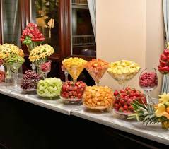 Here S A Wonderful Idea For A Fall Fruit Table From Thegrandat117 Com Fruit Buffet Food Displays Fruit Platter Ideas Party