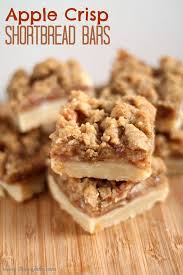 Apple Crisp Shortbread Bars Recipe A Fresh Fundraising Idea Freshfromfarm15 Sober Julie Shortbread Bars Recipes Apple Recipes Desserts