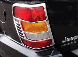 Chrome Tail Light Covers For Jeep Grand Cherokee Fortec 4x4