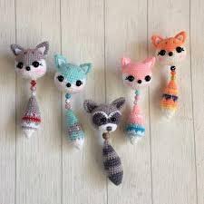Animals Keychain Key Ring Key Fob Animals Pendant Gift F Idees De Crochet Tricot Et Crochet Jouets Au Crochet