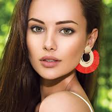 Amazon.com: meekoo 6 Pairs Tassel Dangle Earrings Gold Hoop Fringe Earrings  Bohemia Fan Shaped Earrings for Women Party and Daily Wear : Clothing,  Shoes & Jewelry