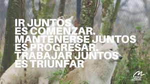 El progreso semanal de tu clan afectará a las recompensas que obtengas: Ir Juntos Es Comenzar Mantenerse Juntos Es Progresar Trabajar Juntos Es Triunfar Youtube