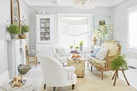 Warm shades of gold, red and pink add a colorful pop to your living room furnishings, while a soft fill helps… 35 Best White Living Room Ideas Ideas For White Living Room Decorating