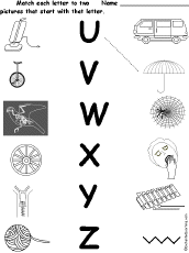 The letters k, w and y are used only in foreign loan words. Letter X Alphabet Activities At Enchantedlearning Com