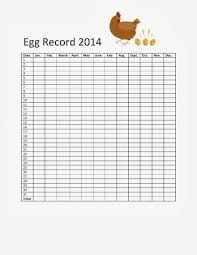 Egg Chart For Keeping Track Of Egg Laying Best Egg Laying