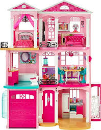 Find more 3 story barbie dream house for sale at up to 90 off. Amazon Com Barbie Casa De Los Suenos Brown Box No Branded Exterior Rosado Juguetes Y Juegos