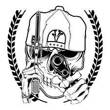 Klik pada gambar thumbail untuk mengunduh gambar ukuran penuh. Png Vektor Ilustrasi Tengkorak Tengkorak Mafia Yang Mengendalikan Senapang Pistol Vektor Lukisan Baju Reka Bentuk Biker Cakera Joki Lelaki Tukang Jahit Dan How To Draw Hands Skull Vector Geometric Pattern Background