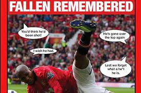 Breaking news headlines about liverpool v manchester united linking to 1,000s of websites from around the world. Manchester United Fanzine Faces Backlash After Poking Fun At Ashley Young With Armistice Day Joke Irish Mirror Online
