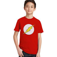 The Flash Kids T Shirts Children Boys Girls Flash Man Logo T Shirt Cartoon Character Tops For Boy Summer Clothing Todd Toddler Tshirts Kids Tshirts Flash Shirt