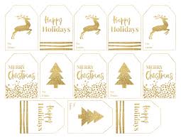 For personal use only and 30days subscribers. Gold Free Printable Christmas To From Tags Paper Trail Design