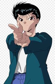 Ghost files or poltergeist report) is a japanese manga and anime series created by yoshihiro togashi. Yusuke Urameshi Kazuma Kuwabara Hiei Kurama Yu Yu Hakusho Spirit Detective Png 2197x3366px Watercolor Cartoon Flower