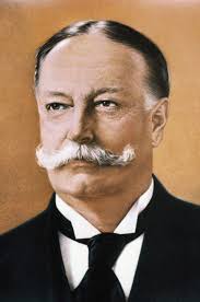 William Howard Taft /N(1857-1930). 27Th President Of The United States.  'The Large-Ical Candidate.' William Taft Standing At The Door Of 'The  Presidency,' Holding A Paper From Justice Brewer Recommending Him For The