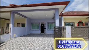 Double storey corner house, for sale location: 1 Min View Single Storey Terrace Intermediate House For Sale At Pine Villa Demak Laut Kuching Kini Property