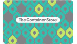 Over time it starts to add up with all these. Gift Card The Container Store