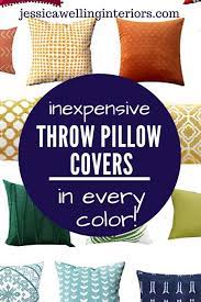 Maybe you would like to learn more about one of these? Modern Cheap Throw Pillow Covers In Every Color Jessica Welling Interiors