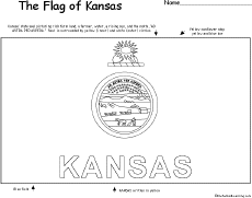 A light green coloring of the cluster heading (and codes of each of the standards within that cluster) indicates the major work of the grade. Usa And State Flag Coloring Printouts Enchantedlearning Com
