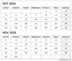 Pin On 2020 Calendar Template