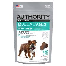Dog breeds susceptible to hip dysplasia, like golden retrievers and labs, may also require supplements earlier in life than other dogs who aren't subject to this. Authority Advanced Multivitamin Dog Supplement Soft Chews Savory Dog Vitamins Supplements Petsmart
