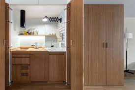 Check out these 12 cool kitchen designs. The Secret Apartment A Hyper Efficient Moscow Flat With Stealth Storage