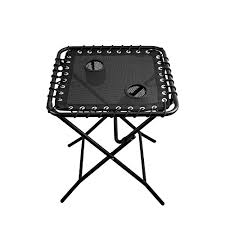 This pallet cup holder would be ideal for a rustic themed kitchen. Outdoor Side Table Patio Folding Heavy Duty Coffee Table With Cup Holders For Picnic Outdoors Buy Online In Botswana At Botswana Desertcart Com Productid 96688934