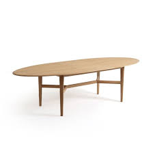 Table de salle à manger en chêne massif. Table A Allonges Chene Massif Tadame Chene Naturel Am Pm La Redoute