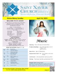 Divine Mercy Sunday April 16, 2023