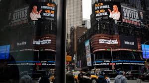 The lincoln project will not take down billboards of ivanka trump and jared kushner that mocked the a pair of billboards featuring the two sprang up in times square this week blasting trump administration's. N Y C Billboards Pair Ivanka Trump And Jared Kushner With Damning Quotes And Statistics The New York Times