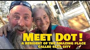 Meet Dot at The House of Dots in Slab City!