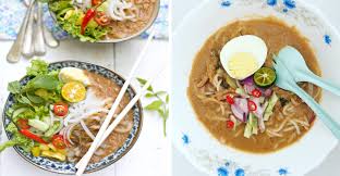 Tuang air panas atas laksa dan tos 2. Laksa Penang Sedap Kuah Pekat Mengancam Ini Dia Resipi Mudah Untuk Membuatnya Daily Makan