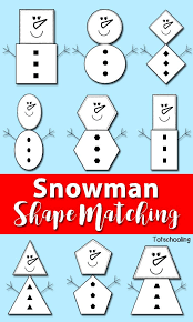 How to connect with students while out of the these sites i'm listing require no logins, no passwords and are free to use. Snowman Shape Matching Winter Activities Preschool Winter Theme Preschool Winter Kindergarten