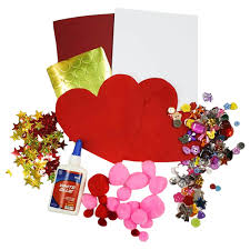 Taking the time to make a card is the most genuine and personalised way to show someone how much they mean to you! Craft Box Heart Valentines Card Making Kit