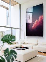 Extra Large Art On Plexiglass Acrylic Print Cloud Painting Etsy Extra Large Art Large Art Cloud Painting
