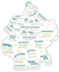 Map Of Brooklyn Ny Neighborhoods A Brooklyn Literary Map: The Best Book For Each Brooklyn Neighborhood -  Brooklyn Magazine