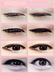 Korean Eyes Tutoriais Coreanos De Maquiagem Maquiagem Coreana Imagens De Maquiagem