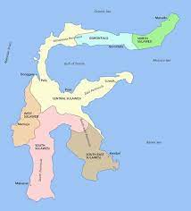 Silakan klik gambar di bawah ini untuk mengunduh 14 halaman versi pdf. Sulawesi Map Peta Indonesia Gambar