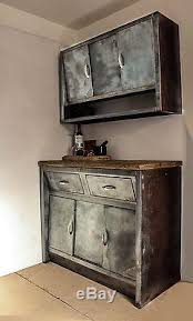 vintage c1950 metal/steel kitchen