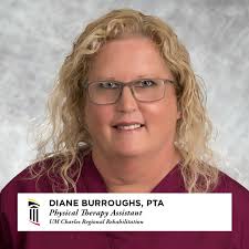 Recognizing Physical Therapy Assistant Diane Burroughs