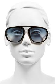 Tom Ford Johnson 57mm Sunglasses Blonde Havana Gradient Brown, $445